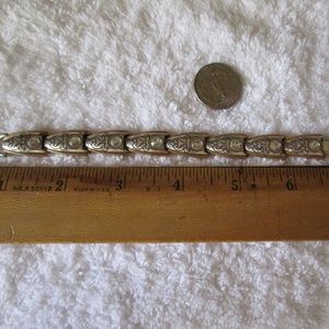 Brighton with Rhinestones Link Style Bracelet Nice